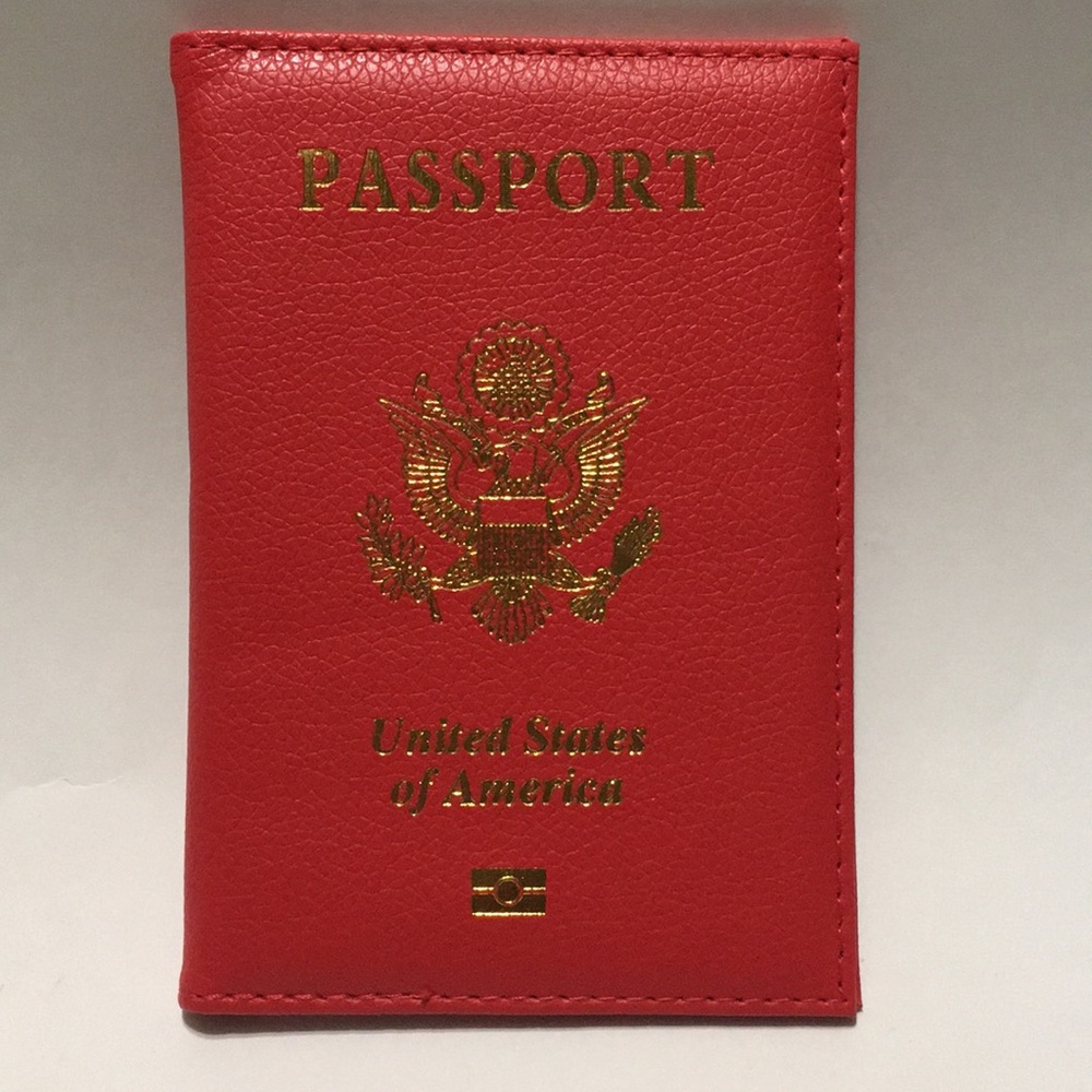 Red Passport Cover